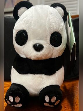 New! Bellzi 6.5 Inch Pandi Panda Bear Plush Kawaii Stuffed Animal Toy NWT
